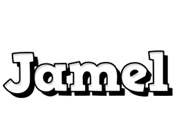 Jamel snowing logo