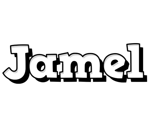 Jamel snowing logo