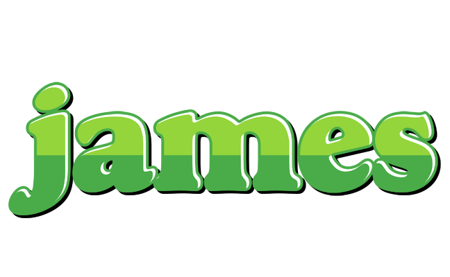 James apple logo