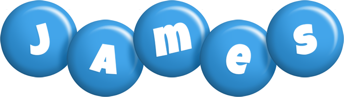 James candy-blue logo