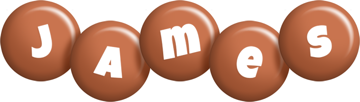 James candy-brown logo