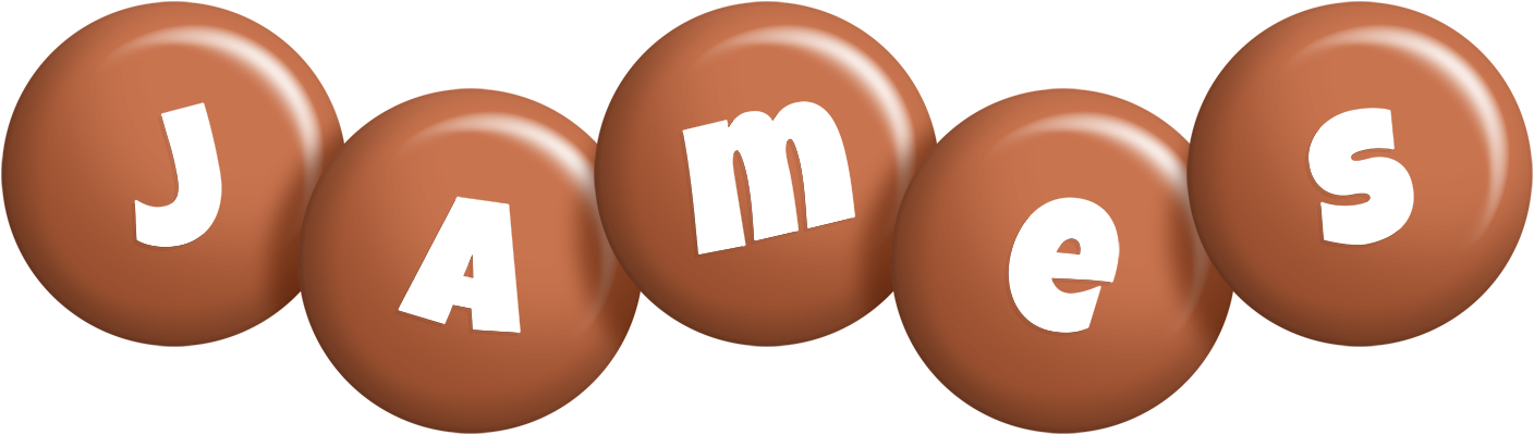 James candy-brown logo