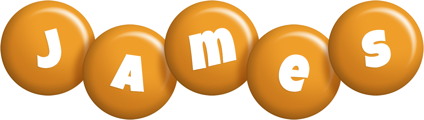 James candy-orange logo