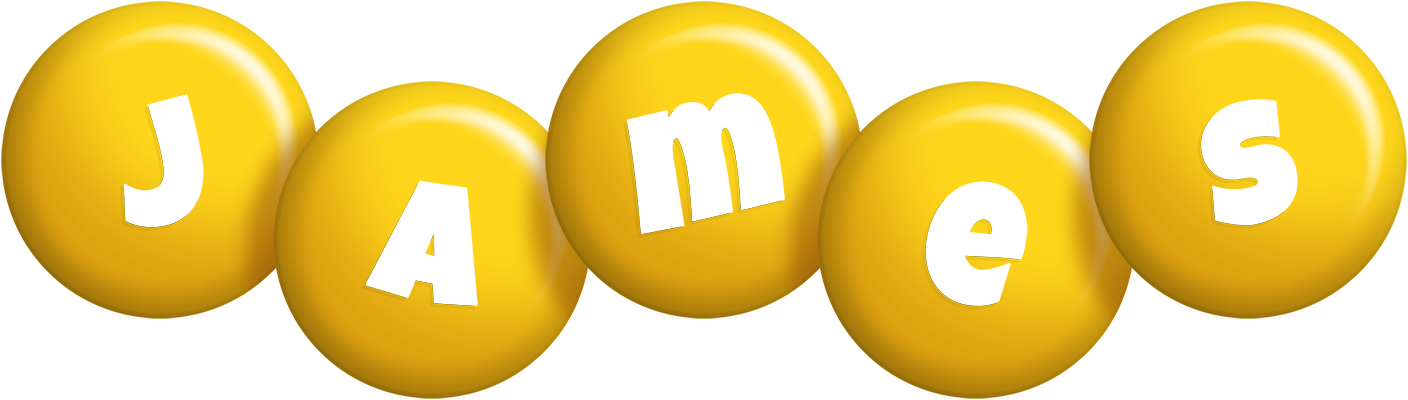 James candy-yellow logo