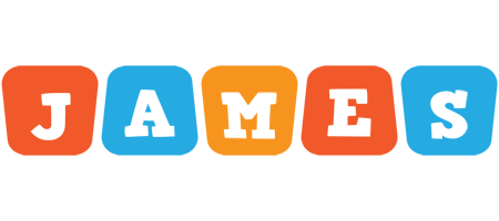 James comics logo