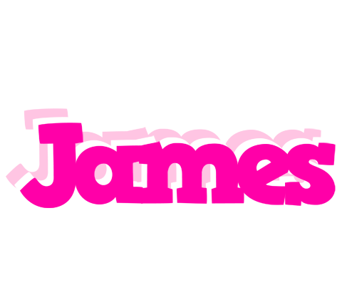 James dancing logo