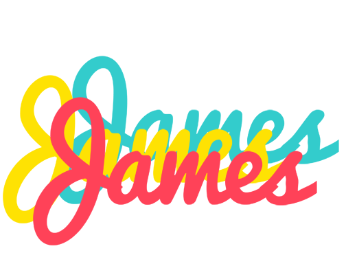 James disco logo
