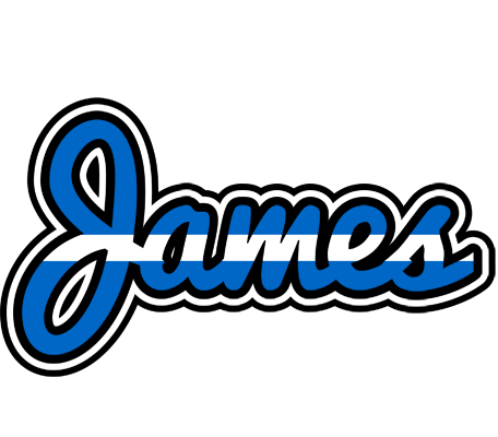 James greece logo