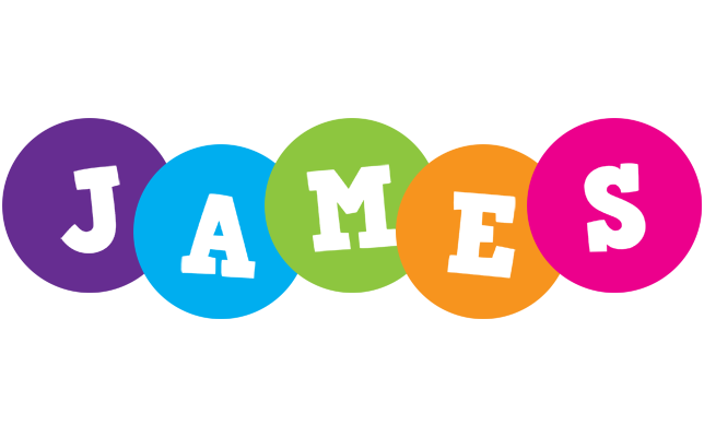James happy logo