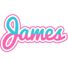 James woman logo