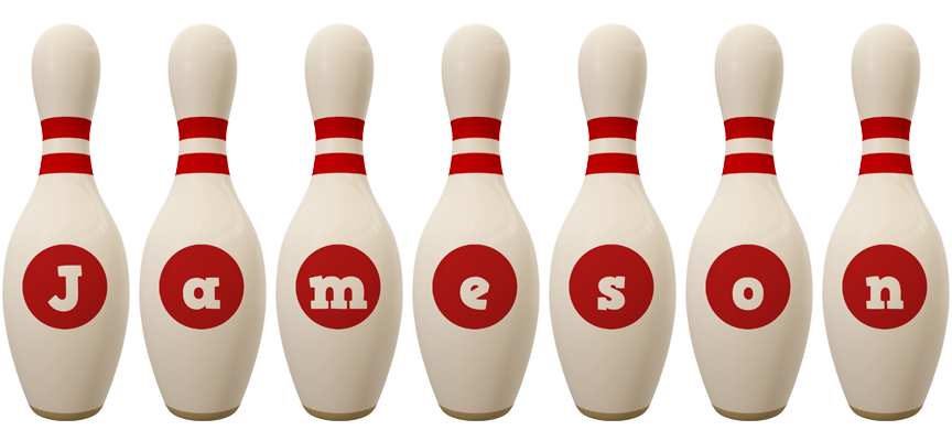 Jameson bowling-pin logo