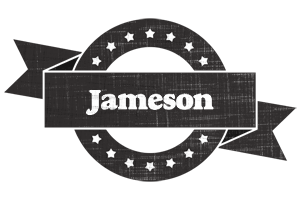 Jameson grunge logo