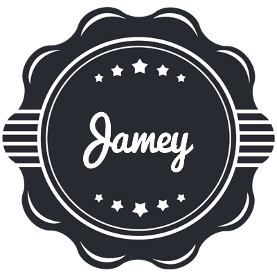 Jamey badge logo