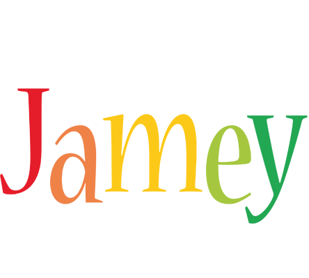 Jamey birthday logo