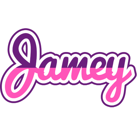 Jamey cheerful logo