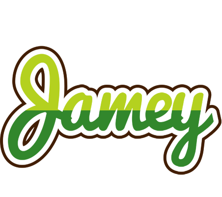 Jamey golfing logo