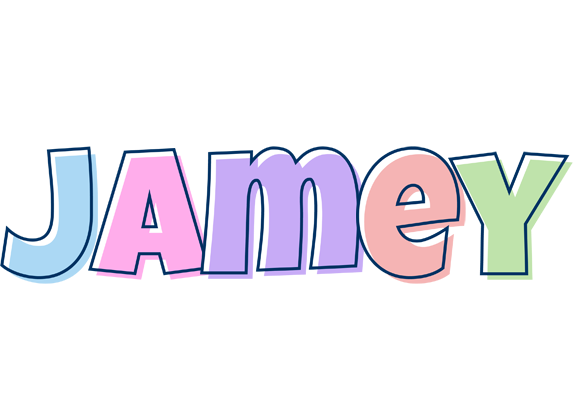 Jamey pastel logo