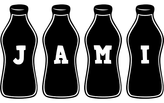 Jami bottle logo