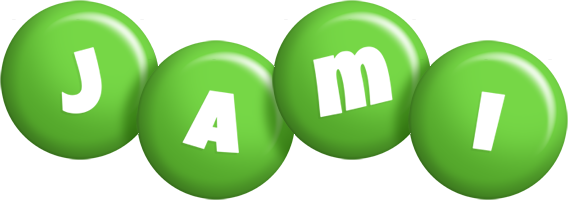 Jami candy-green logo