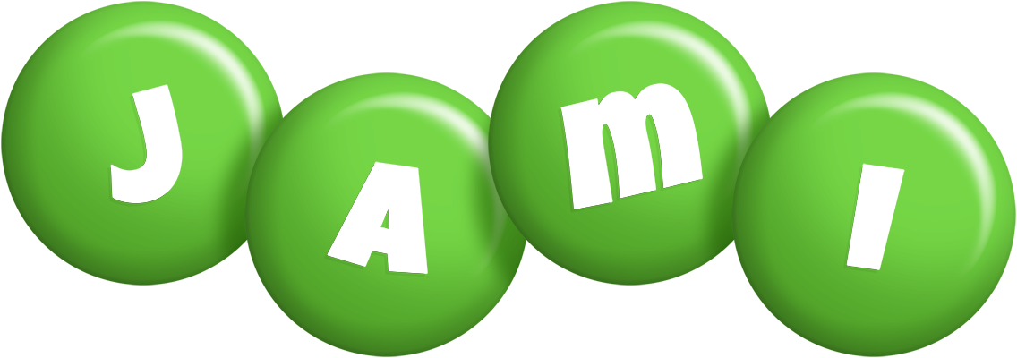 Jami candy-green logo