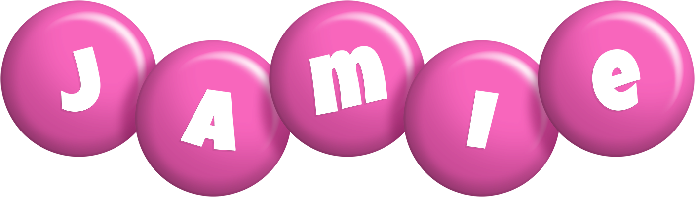 Jamie candy-pink logo