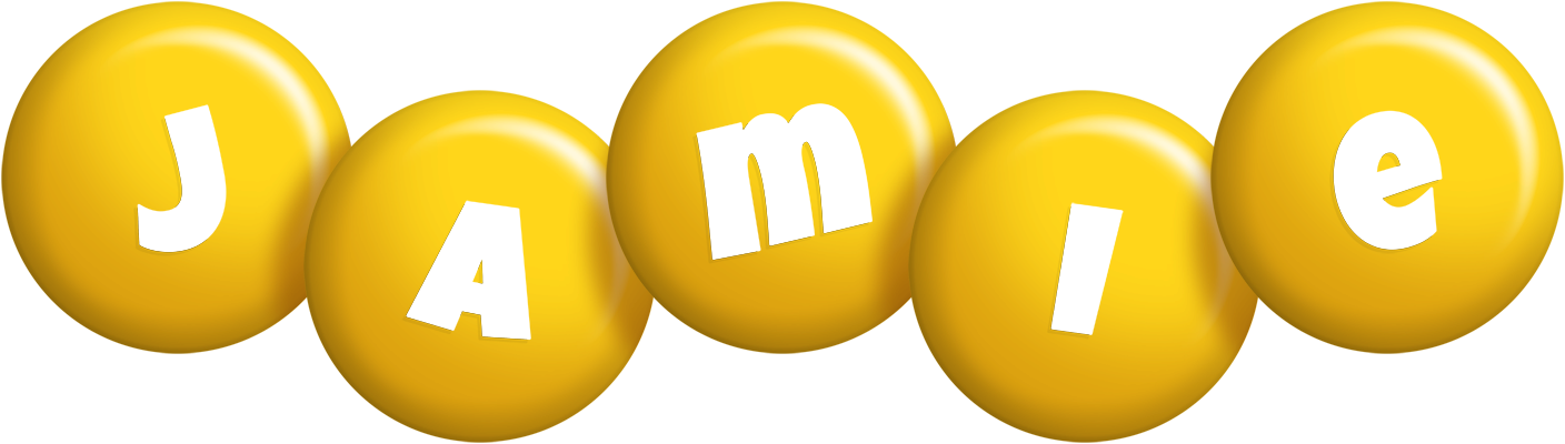 Jamie candy-yellow logo