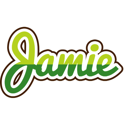 Jamie golfing logo
