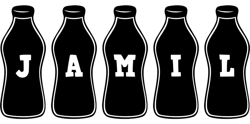 Jamil bottle logo