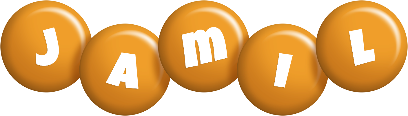 Jamil candy-orange logo