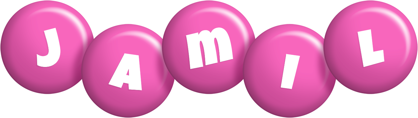 Jamil candy-pink logo