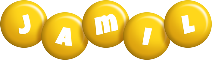Jamil candy-yellow logo