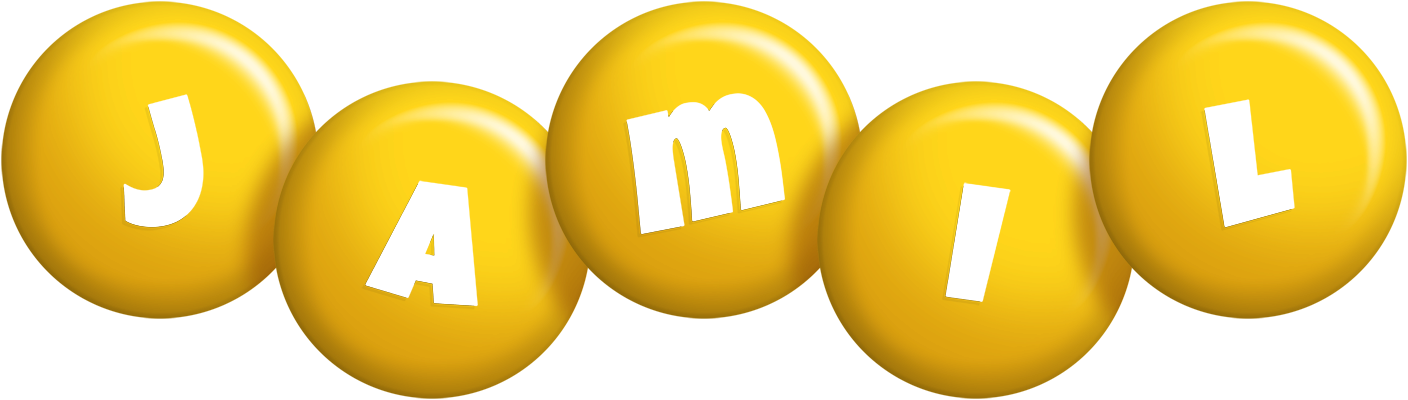 Jamil candy-yellow logo