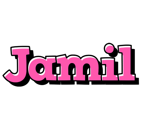 Jamil girlish logo