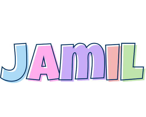 Jamil pastel logo