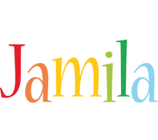 Jamila birthday logo