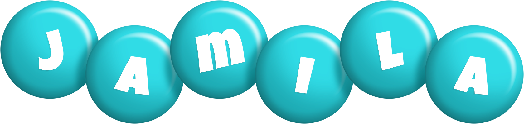 Jamila candy-azur logo