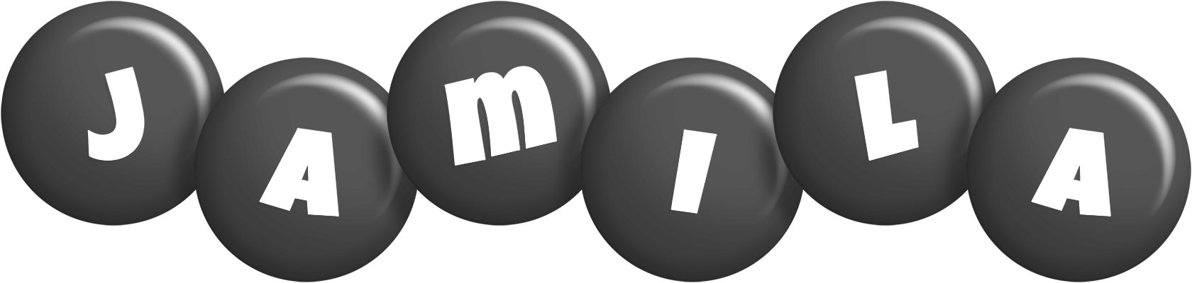 Jamila candy-black logo