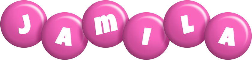 Jamila candy-pink logo