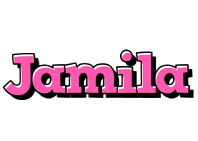 Jamila girlish logo