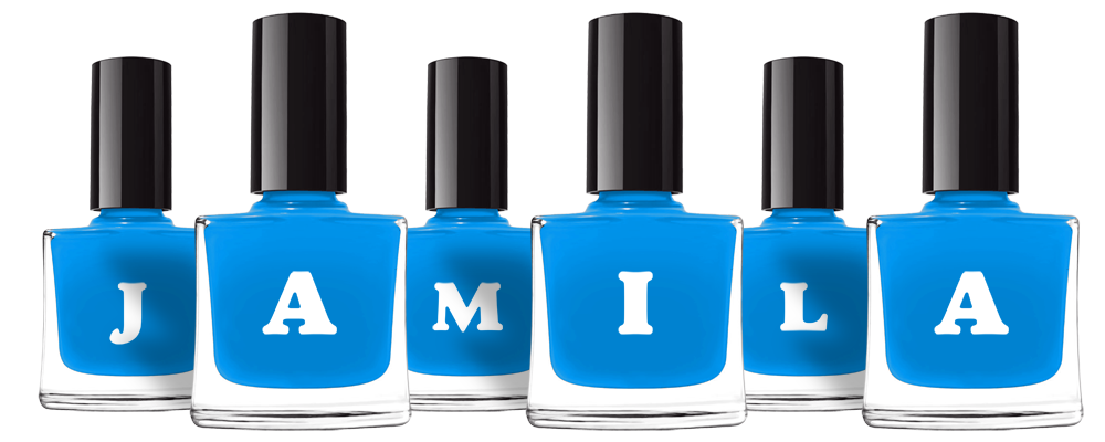 Jamila glossy logo