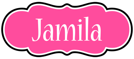 Jamila invitation logo