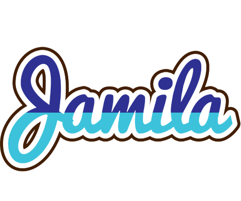 Jamila raining logo