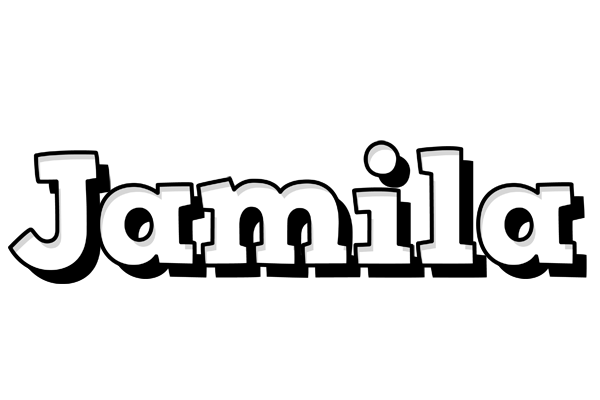 Jamila snowing logo