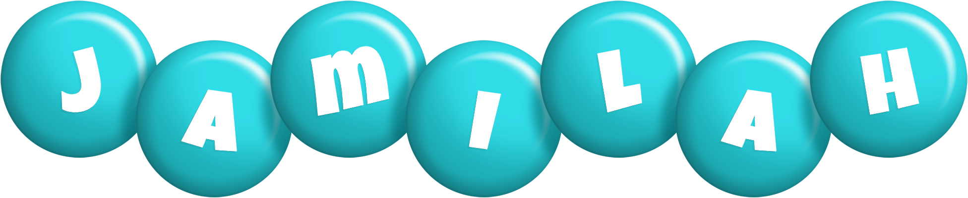 Jamilah candy-azur logo