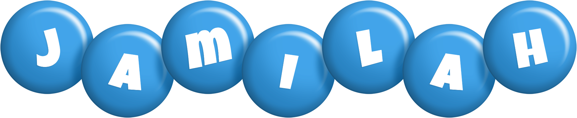 Jamilah candy-blue logo