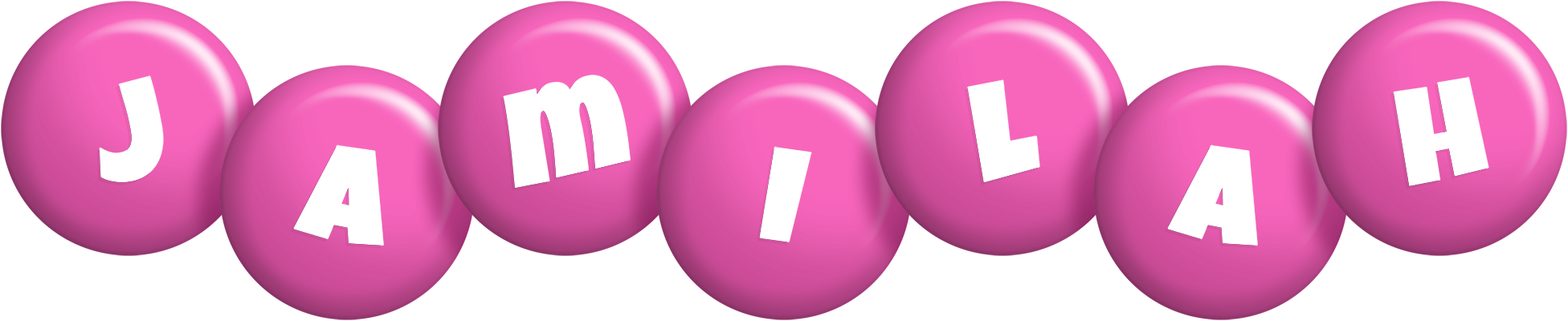 Jamilah candy-pink logo