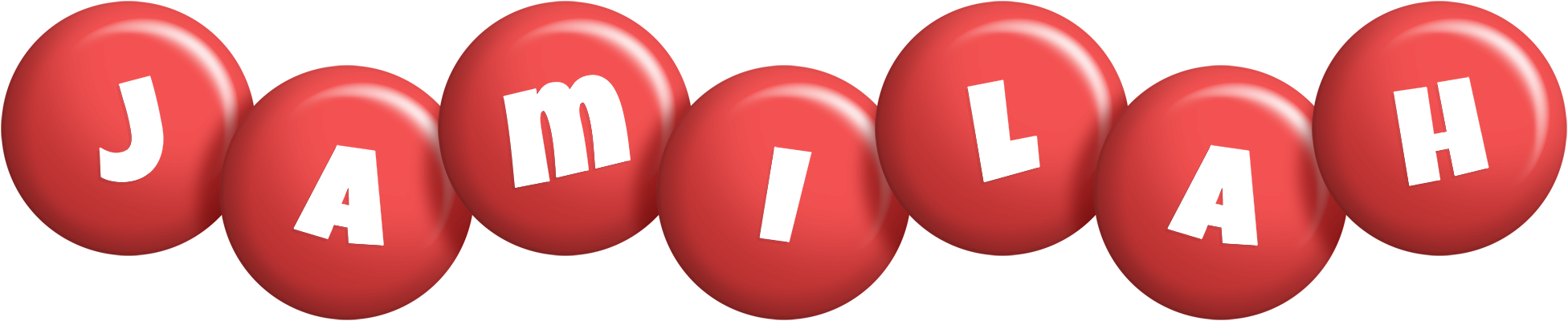 Jamilah candy-red logo