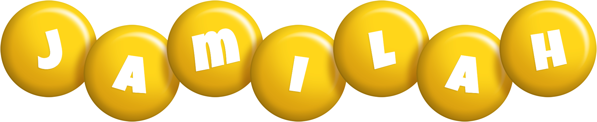 Jamilah candy-yellow logo
