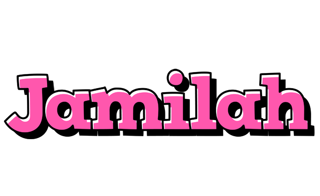 Jamilah girlish logo