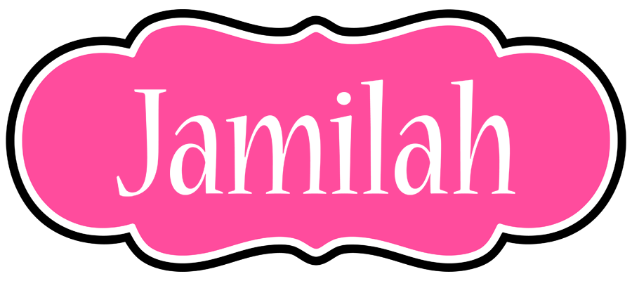 Jamilah invitation logo